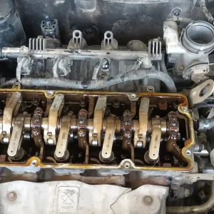 موتور باز شده خودروی تیبا - اسبک تیبا