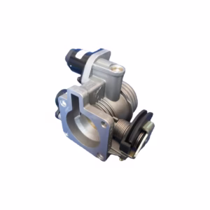 تصویر دریچه گاز انژکتور پراید E2 با جزئیات فنی و مواد ساخت